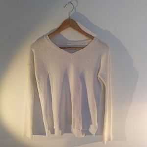 Abercrombie White Sweater